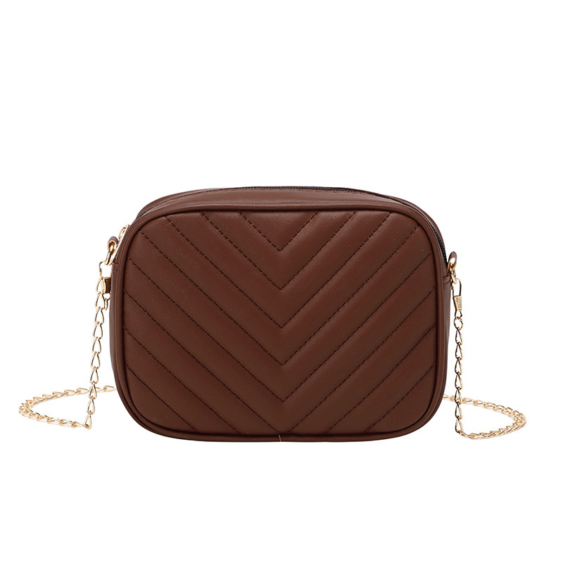 2023 nuevo bolso coreano universal moda ocio cadena bolso de hombro V bordado camerasa mochila image 9