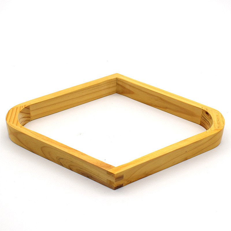Solid wood nine-ball stand