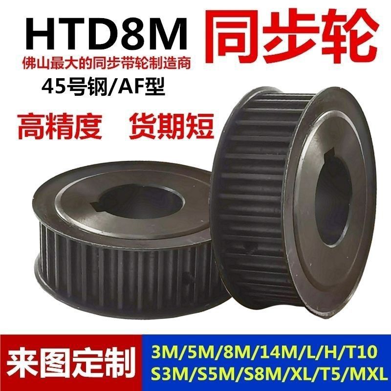 8M现货同步轮20齿2425283032405060齿配带宽/