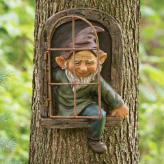 国境を越えた花園小人3d小人樹脂工芸品ガーデンgnomes彫像装飾品