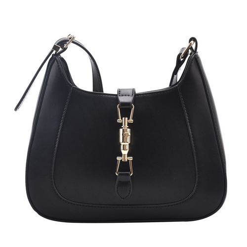 Export fashion bag armpit bag  autumn trendy new solid color simple women's bag shoulder handheld crossbody small bag