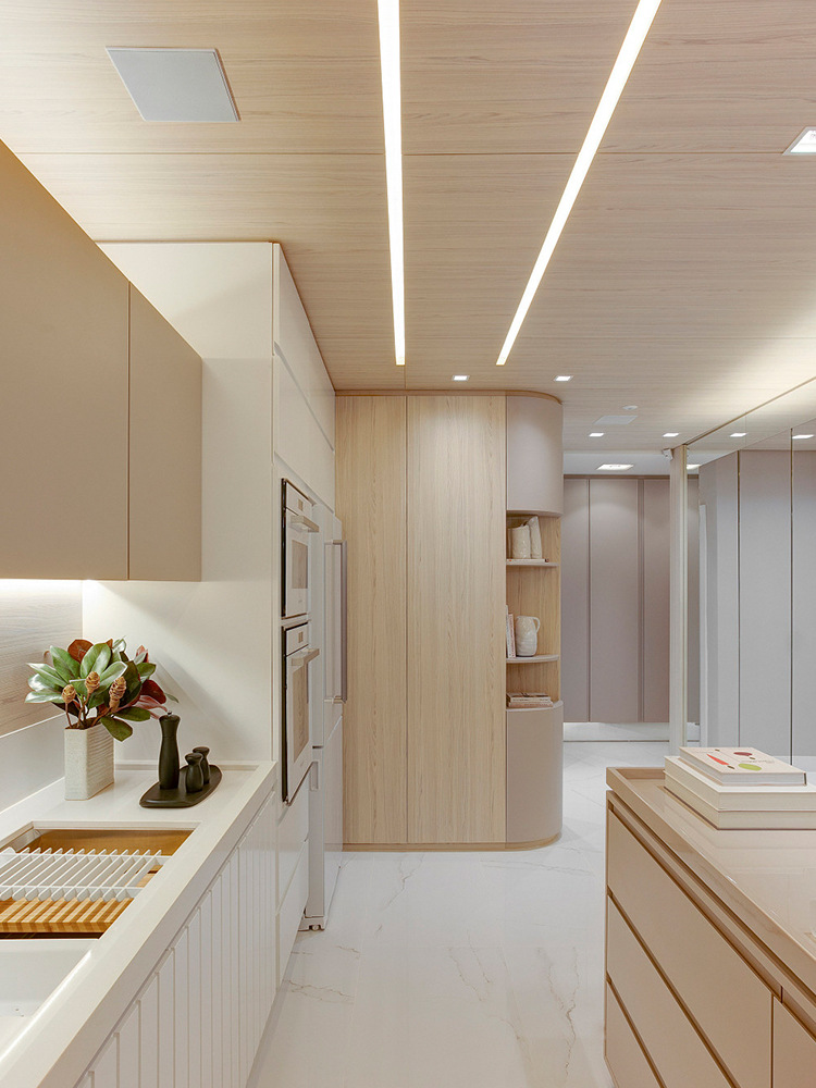 LED linear light trough aluminum U-shaped linear light aluminum trough light bar slot hidden installation clip slot surface installation embedded linear light