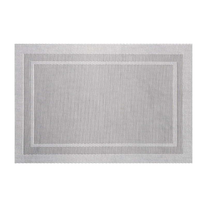 Tipo de marco Teslin PVC fácil de limpiar almohadilla de aislamiento térmico almohadilla de mesa de comedor en el hogar del hotel patrón de dibujos animados almohadilla de mesa occidental