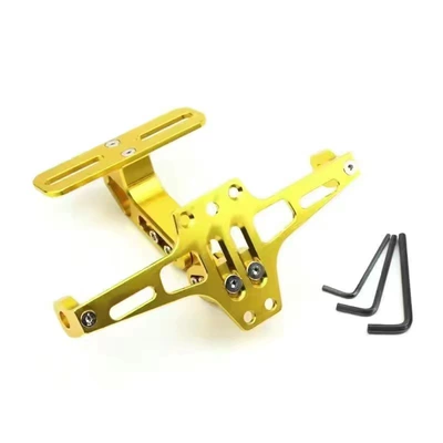 License Plate Holder Electric Motorcycle Rear License License plate holder/license plate holder - airplane-sign-holder-without-light-gold-send-tools