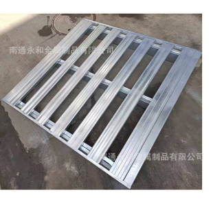 Nantong metal tray logistics turnover tray steel iron tray printing and foot protection