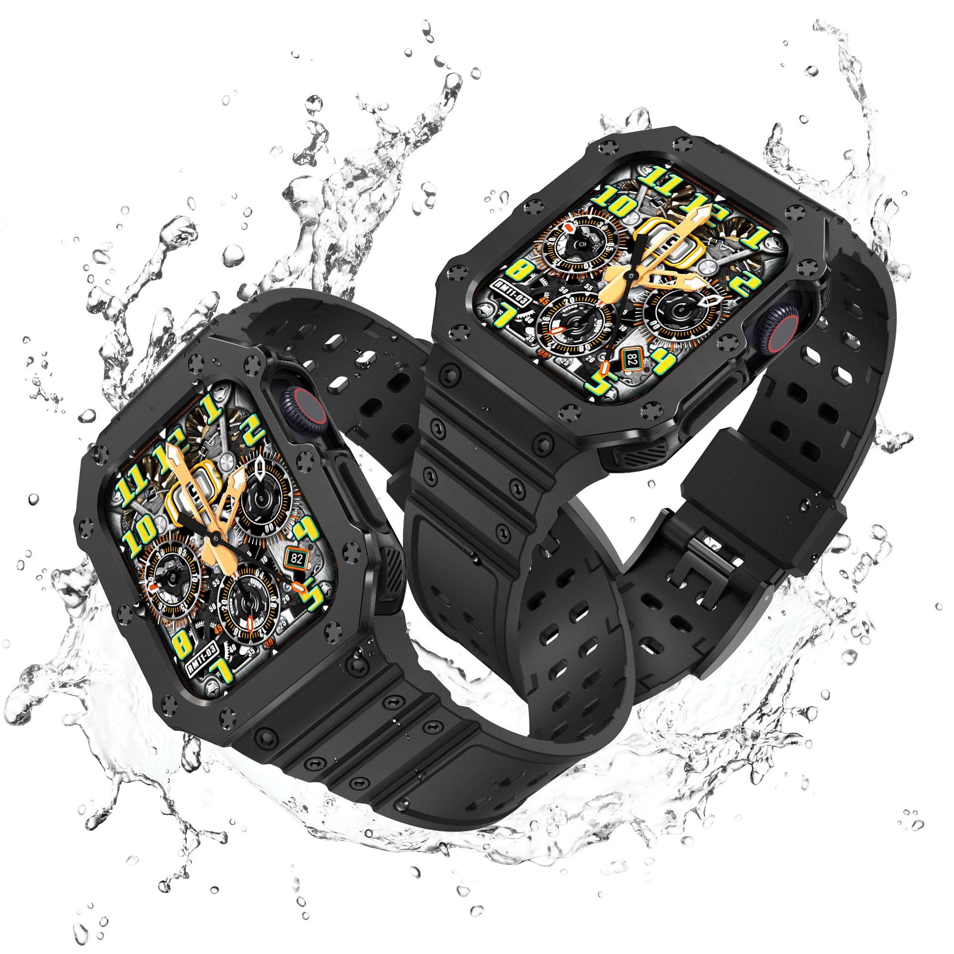 Adecuado para Apple correa de reloj Apple iwatch9876543 Richard TPU Correa integrada al por mayor transfronteriza