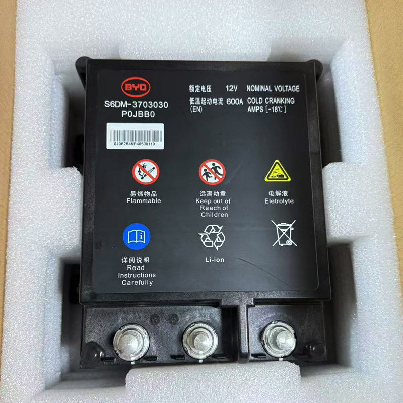 Brand New 2015 to 2016 Model Byd Tang 80 Tang Dm Original Low-Voltage Starter Battery Car Battery