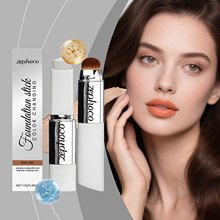 zephoco遮瑕二合一粉底棒套装 自然系列裸感妆容透亮轻薄跨境批发