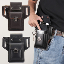 男士手机包多功能穿皮带挂钥匙手机套腰带腰包腰间包工地斜挎便携