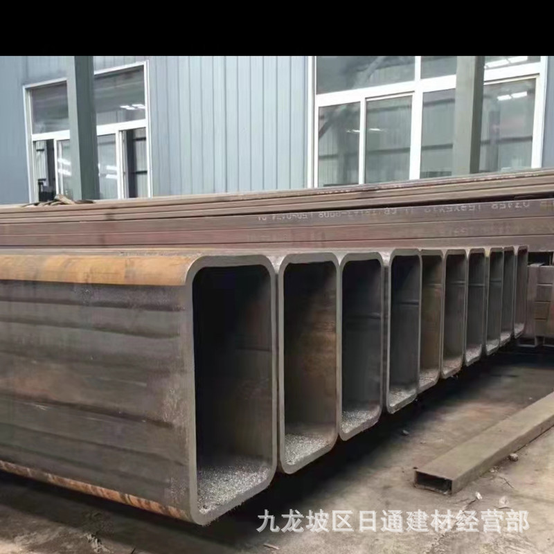 重庆Q345B方矩管 厂家加工喷漆 厚壁空心矩形管焊接厚壁管