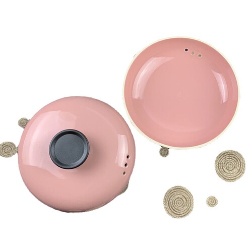 Casserole lid colorful lid ceramic purple casserole lid universal red and white single household stew pot casserole pot lid soup pot accessories