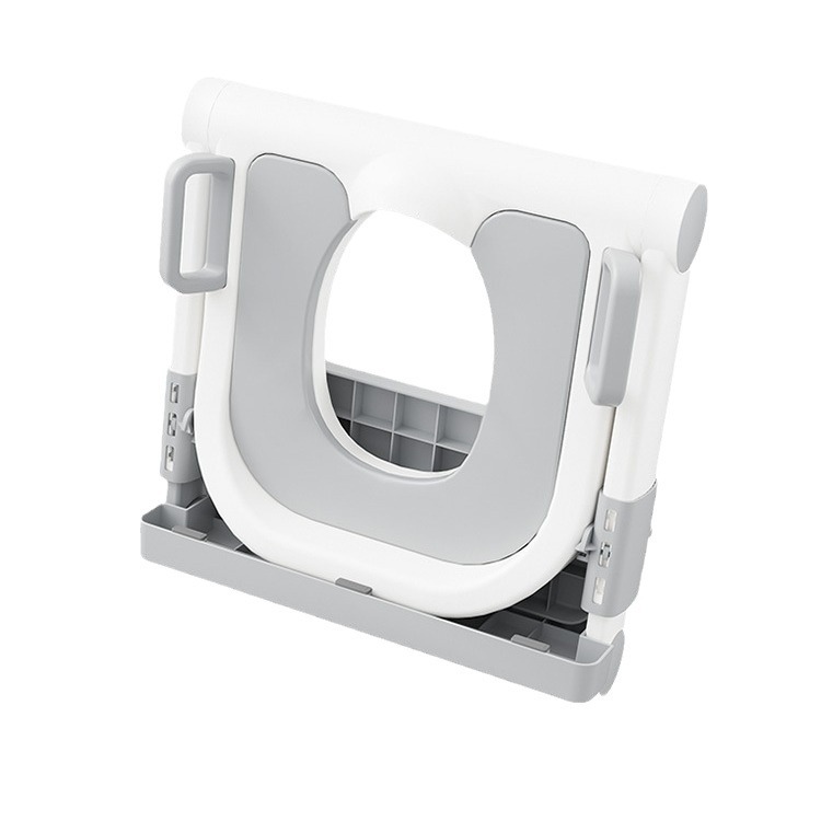 Mayorista inodoro infantil asiento de inodoro escalera espesación almacenamiento integral sin montaje marco de escalera plegable asiento auxiliar anillo de inodoro