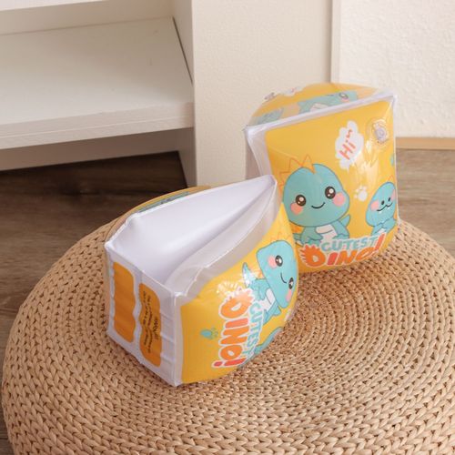 Xiaolu ins style cute cartoon children's arm ring water sleeve thick buoyant arm ring swimming sleeve swimming equipment double airbag