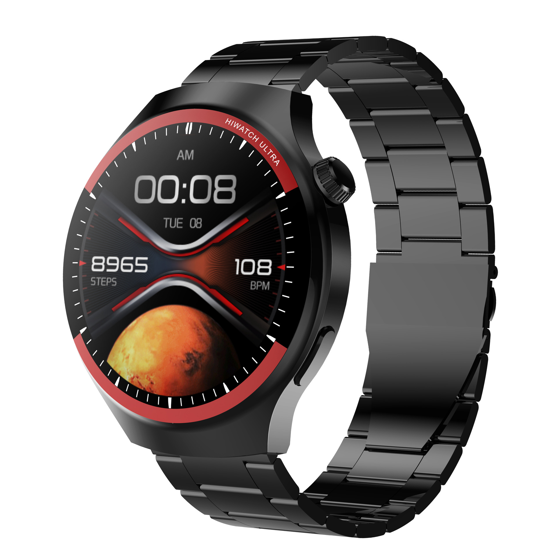 Reloj inteligente Watch4 Pro explosivo transfronterizo 1.52inch llamada Bluetooth frecuencia cardíaca recordatorio de mensaje de oxígeno en sangre