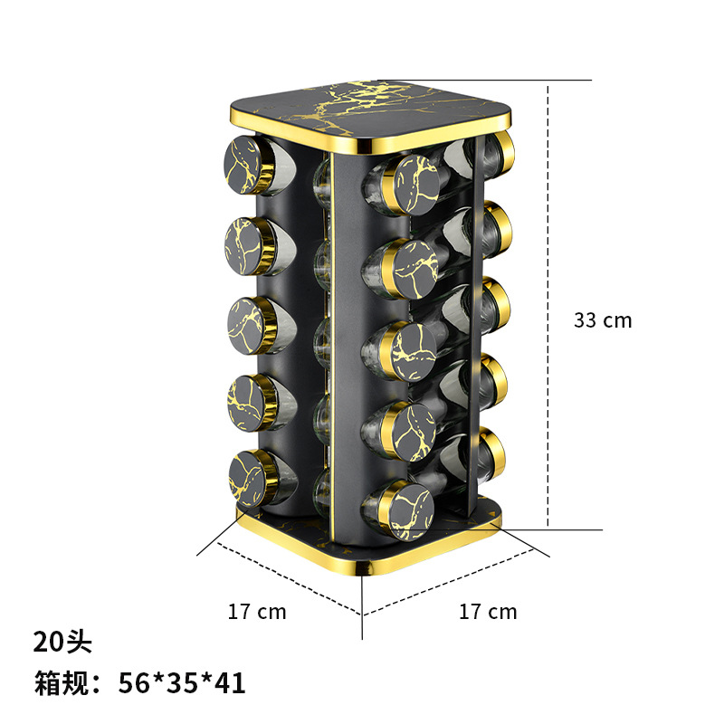 20 cabezas negras cuadradas (56 * 35 * 41)