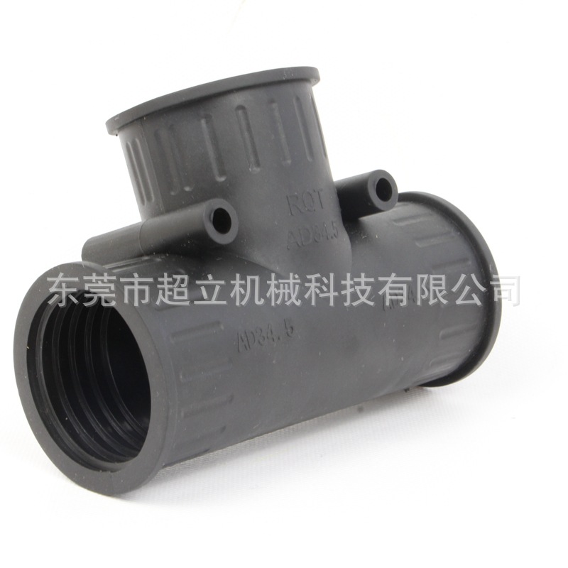 波纹管橡胶T型三通 波纹管直通 波纹管分叉链接