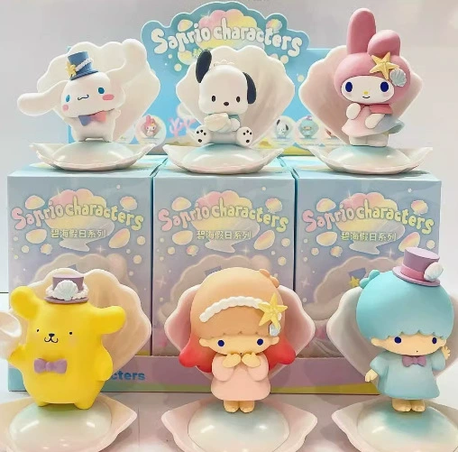 Минифигурка-кукла Sanrio, коллекционный набор, блайнд-боксы, варианты 6–8 шт.