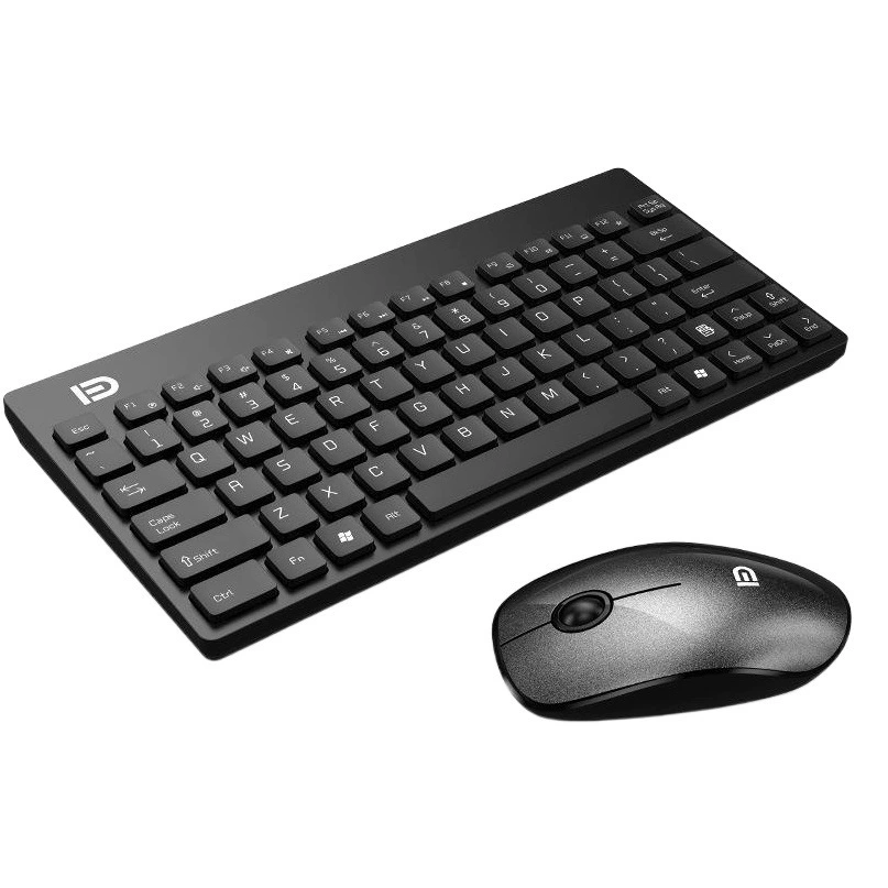 Fude 1500 Беспроводная клавиатура и мышь костюм игры офиса дома легкие девушки милый розовый