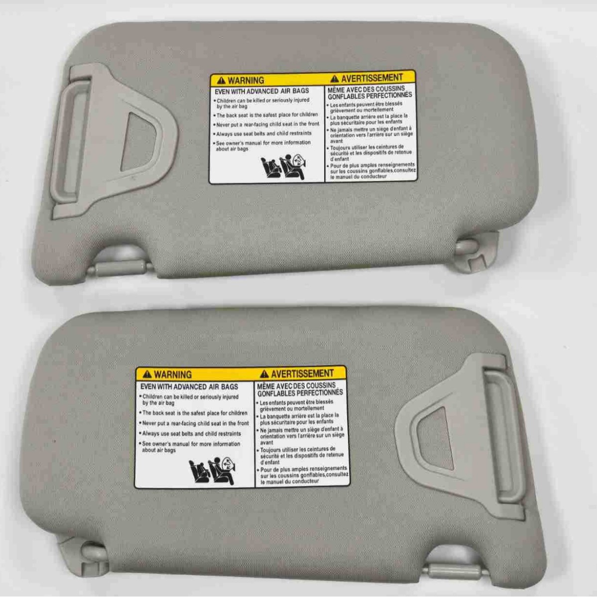 Nissan Car Sun Visor Suitable for 13-19 Sentra Gray Left Wireless 96401-4At7A