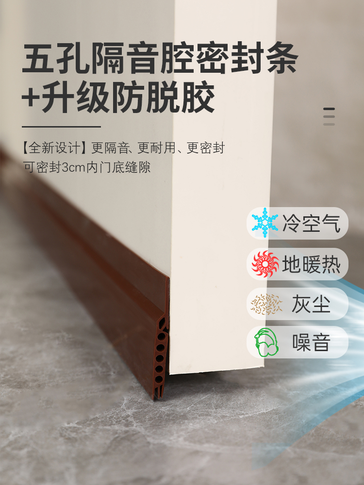 A6L门缝门底密封条冬天封窗户防风门窗防盗门密封条门缝密封