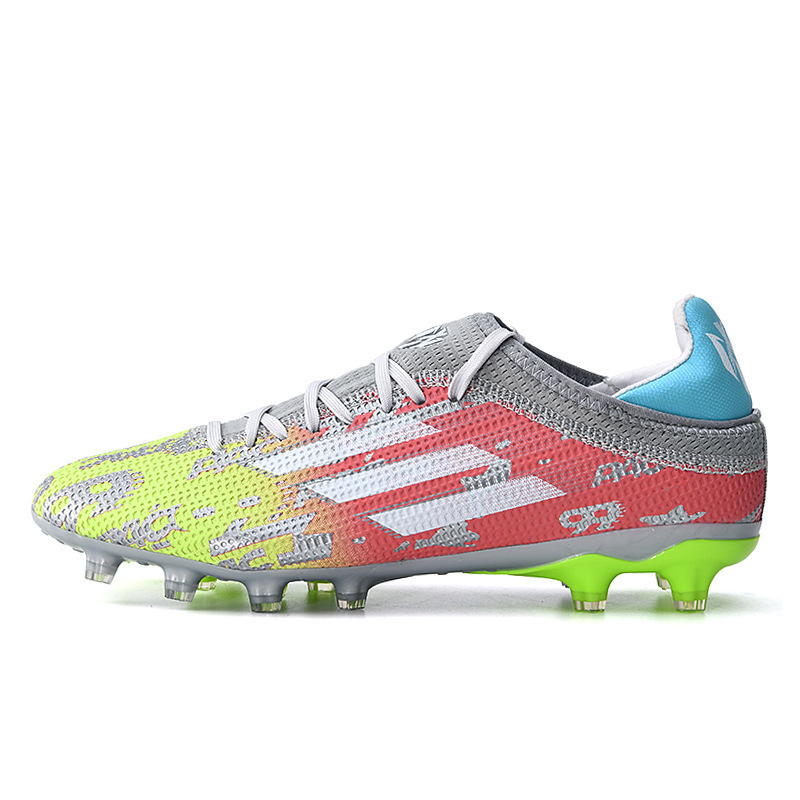 Spot zapatos de fútbol transfronterizos para hombres y adolescentes TF estudiantes tachuelas AG zapatos de entrenamiento de césped artificiales de corte bajo profesional