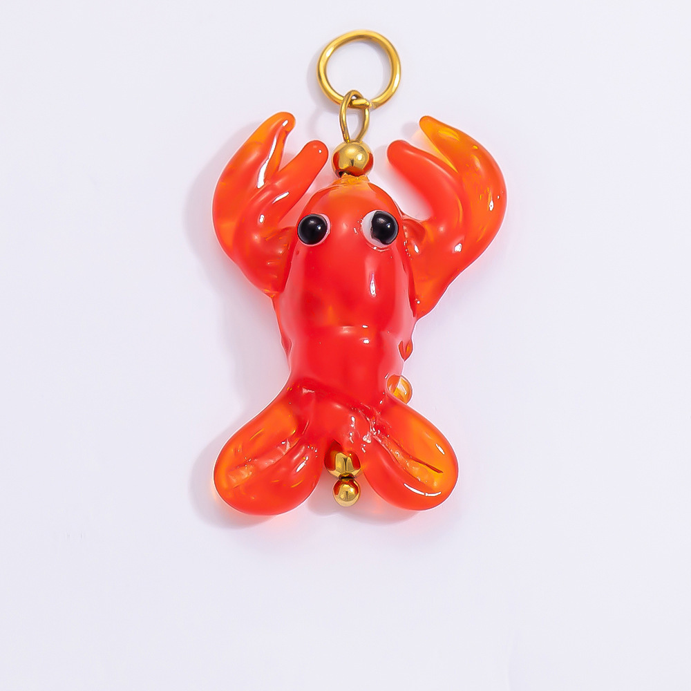 1 Piece Set 4.29*24.15mm 304 Stainless Steel Zircon PVD Coated Real Gold Plated Heart Shape Flower Butterfly Polished Pendant DIY Jewelry Accessories display picture 29