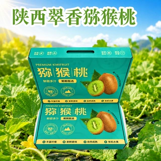 陕西翠香猕猴桃翠香奇异果 节日礼品团购年货礼盒送礼商务鲜果装