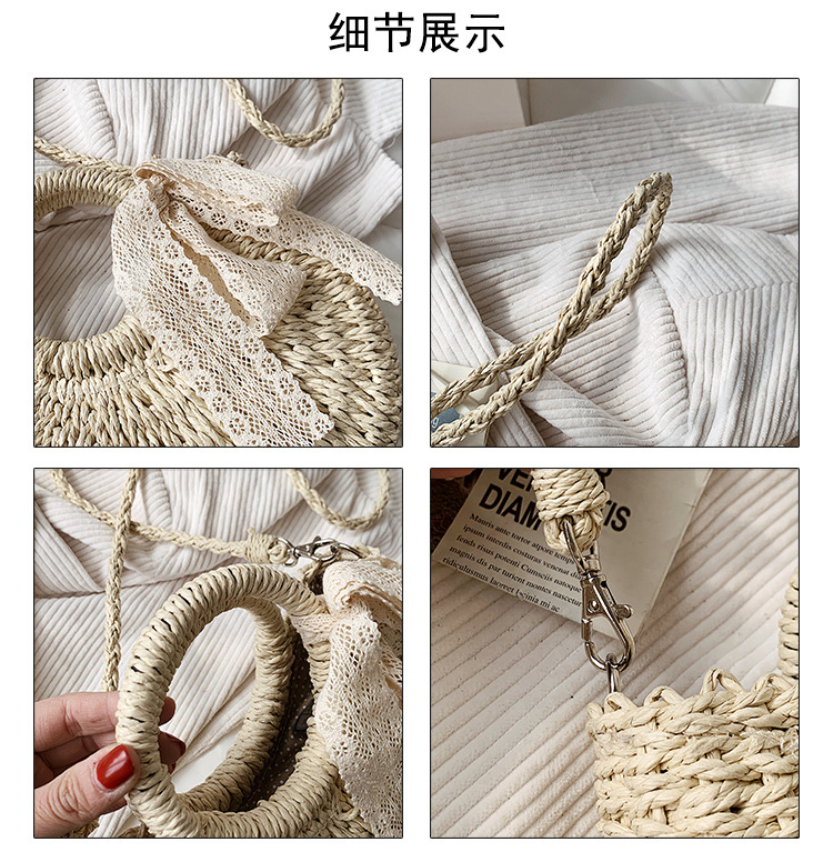 New Simple Fashion Woven Handbag display picture 31