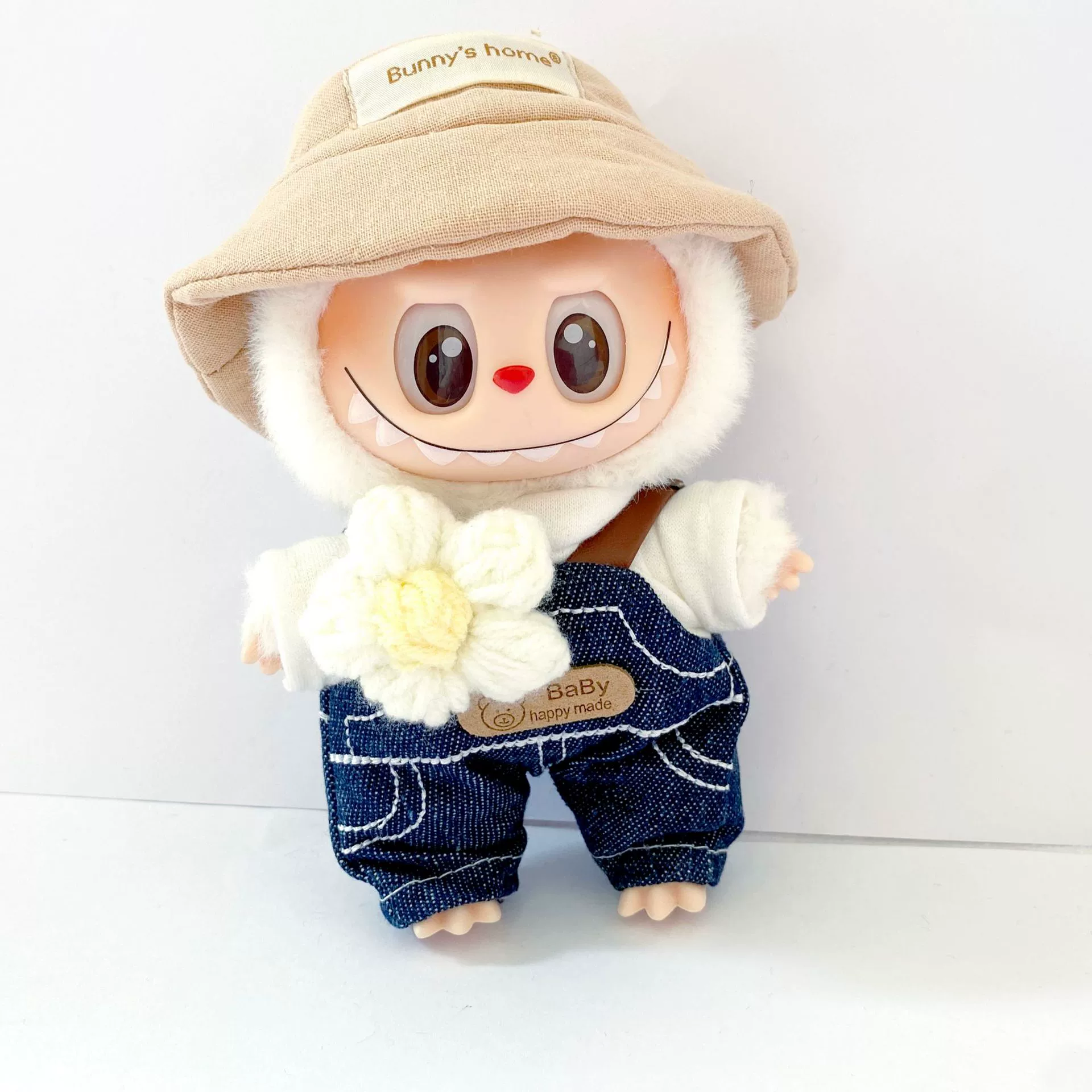 Doll plastic, overall for dressing up, second generation, children's clothing