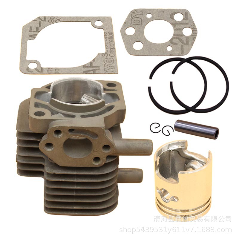 适用新大华DH230绿篱机缸体总成HT230/P230修枝剪气缸筒套活塞环