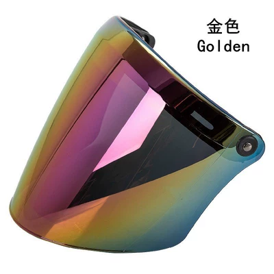 motorcycle helmet lens – Motorcycle Safety Supplies - gold