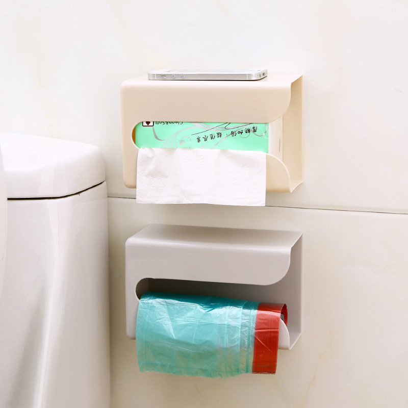 トイレリビングティッシュ箱穴なしキッチン引き出し箱家庭用レストラン寝室壁掛けティッシュ収納箱|undefined