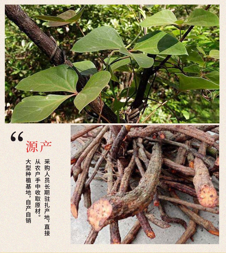Hong Teng Powder (Sargentodoxa cuneata) — Dried Herbal Stem Powder for External Use quality and texture