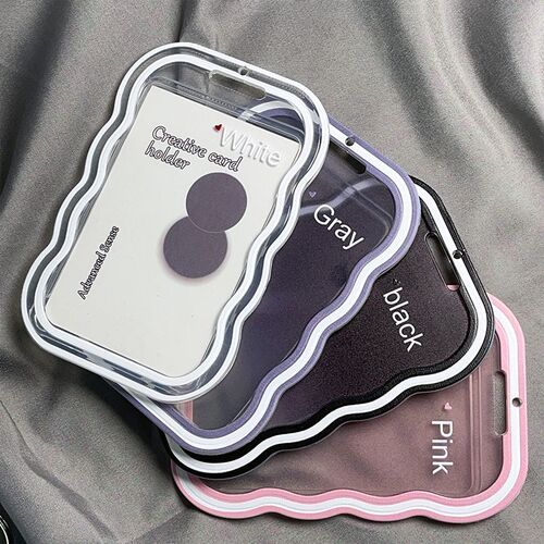 ins transparent student card set meal card school spring wholesale pendant keychain polaroid cross-border 3-inch little red book