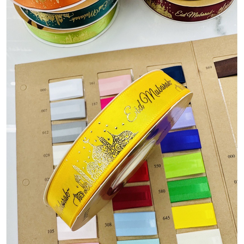 Ventas transfronterizas de castillo de fijación en caliente con decoración de vacaciones arco diy2cm de ancho fábrica de cinta directa