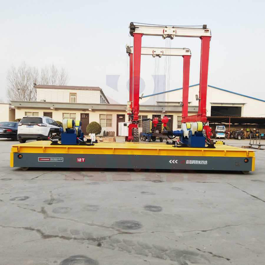 无轨电动平板车厂 周转搬运电动地平车厂家 自动搬运车