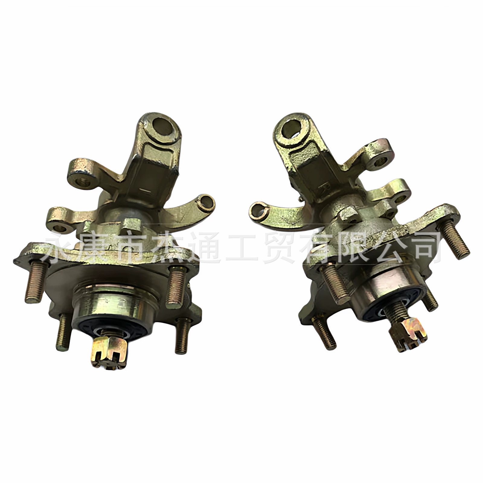 Modified four-wheel go-kart accessories, self-made electric vehicle steering disc brake horn flange, compatible with tricycle wheel hubs