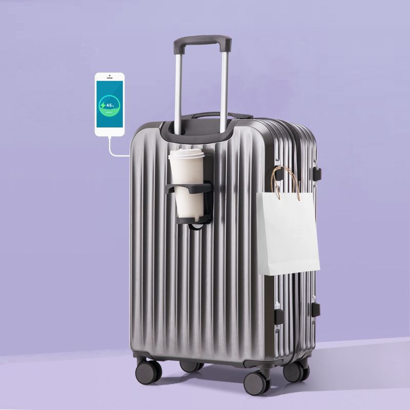 [Fábrica de selección estricta] maleta de 24 pulgadas de gran capacidad, maleta de tracción de 20 pulgadas de nuevo estudiante