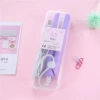 Purple storage box