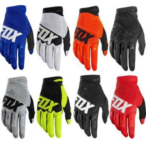 25 nuevo 14 color de montar al aire libre motocicleta deportivo cross-country dedo largo guante antideslizante resistente al desgaste