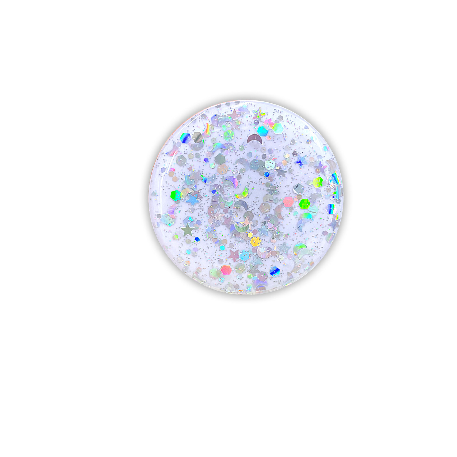 8g Weight Universal Applicable Brands Airbag Bracket Classification Epoxy Material Colorful, Starry Sky Pattern Shiny Style Colorful Starry Sky Epoxy Shiny Universal Airbag Bracket 25