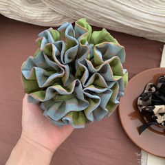 绿野仙踪～花边褶皱头绳绣球花大肠发圈丸子头