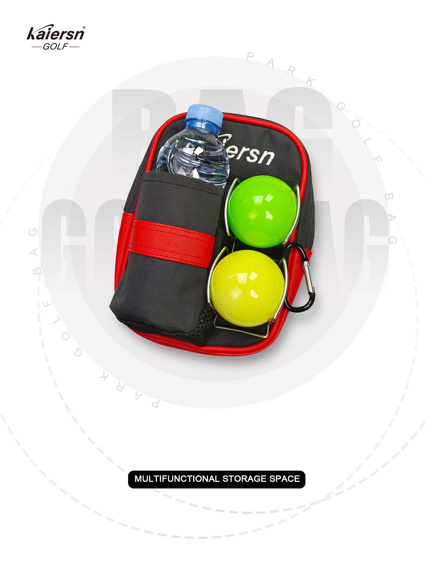 Riñonera de golf de parque, bolsa de pelota, bolsa de pelota, bolsa de pelota, bolsa de golf, riñonera pequeña