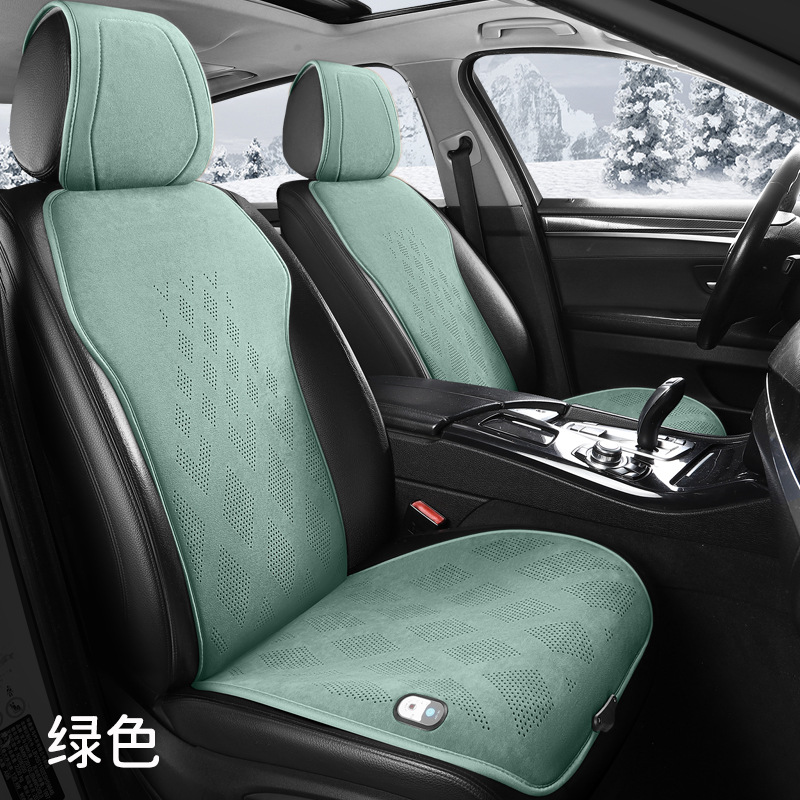 Multi-function pad | Qìchē Seat Cushion - r02-green-driver-and-passenger-seat