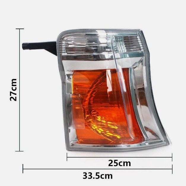 Aplicable a E25 Lámpara de esquina delantera CARAVAN E25 Lámpara de dirección delantera Lámpara de esquina Lámpara lateral