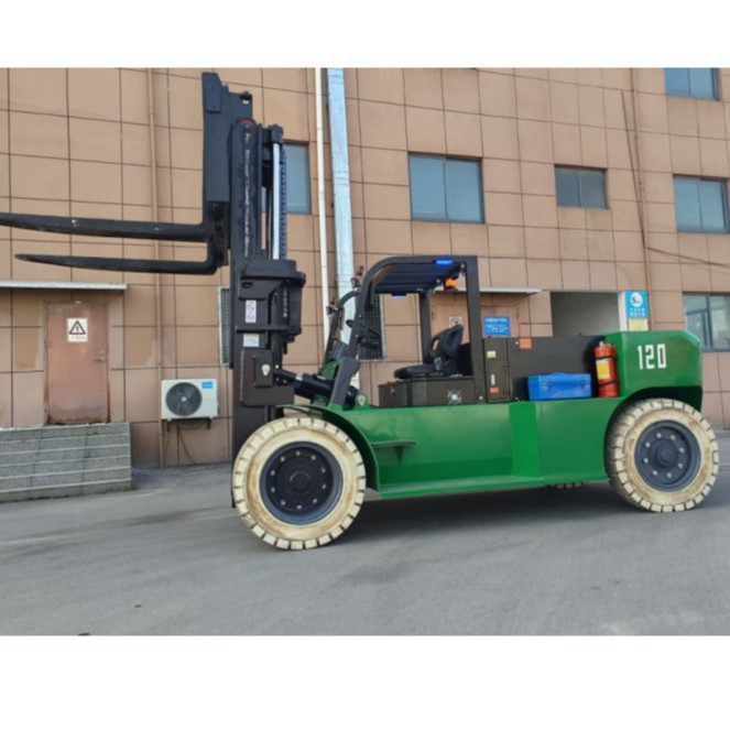 普尔夫12T四支点座驾电动叉车锂电平衡重电瓶托盘堆高车搬运车