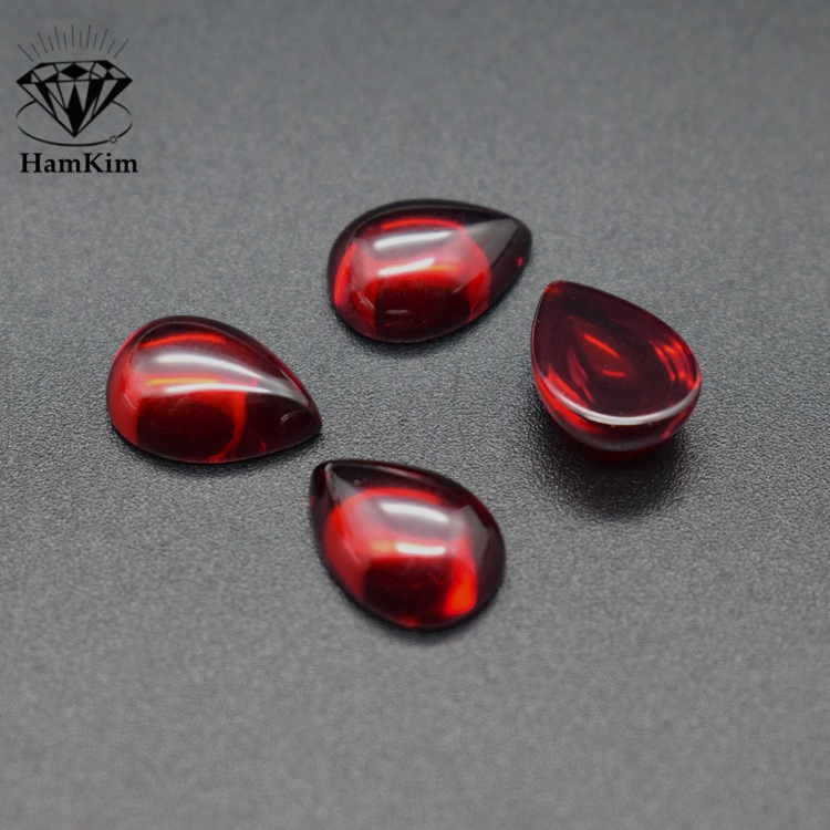 梨形 平底石榴红