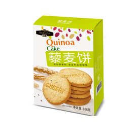 趣园定制藜麦奇亚籽饼干贴牌定制膳食纤维粗粮代餐饼干OEM代加工