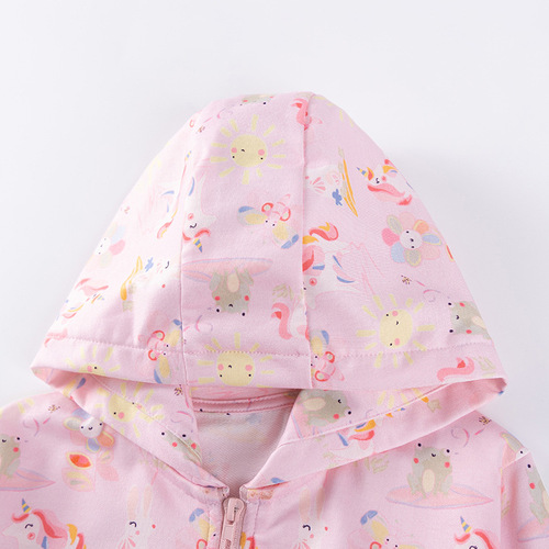 Little Maven Source Factory Children's Apparel Wholesale Autumn Hooded Girls' Sweatshirts European and American Style Children's Outerwear