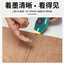 迷你型木工自动卷线墨斗手动弹线器画线器木工工具粉斗包邮
